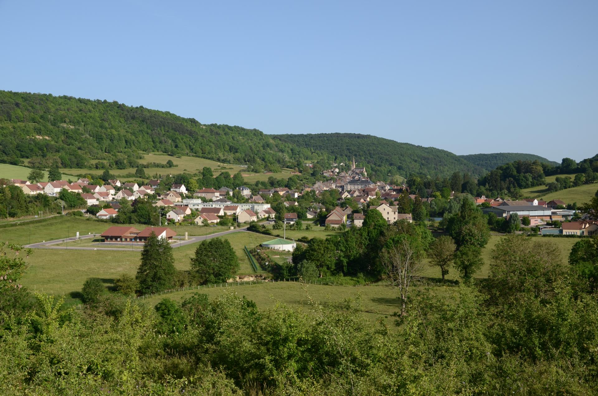 vue Bligny sur Ouche